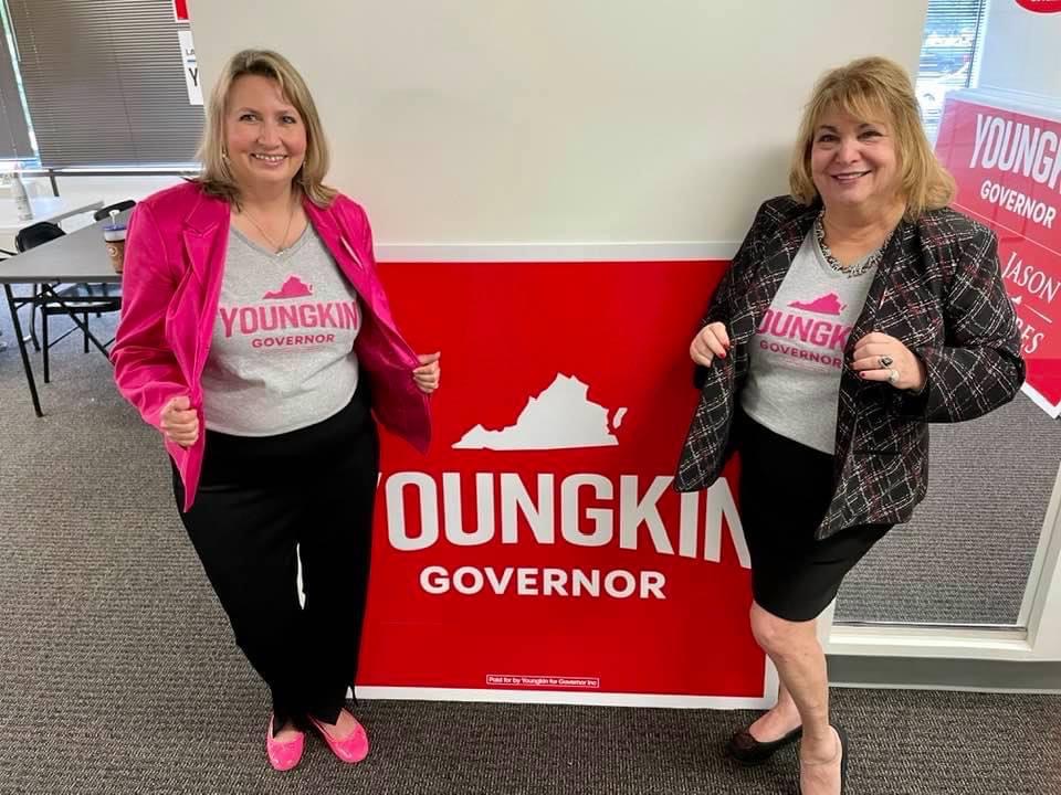 Paula Steiner with Ann Shockett Youngkin T-Shirts