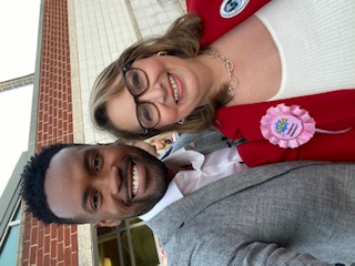 Paula Steiner w/ Lawrence Jones